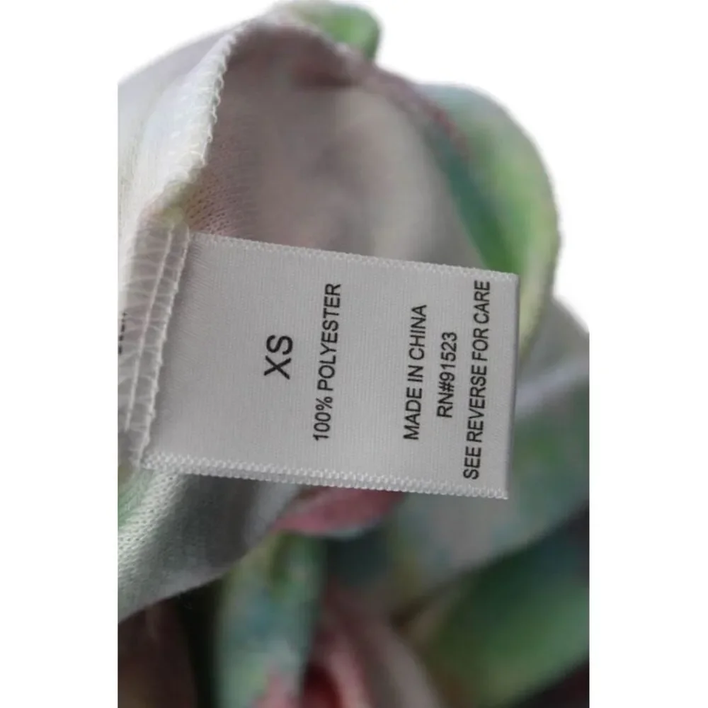 Emerson Road Womens Tie Dyed Terry Pajama Tank Top Shorts Set Multicolored XS